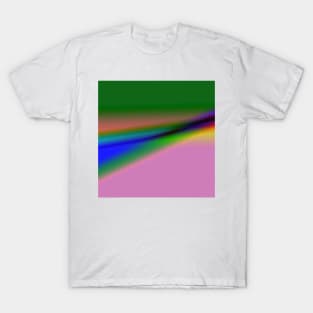 pink green texture art T-Shirt